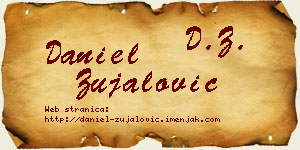 Daniel Zujalović vizit kartica